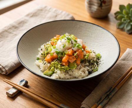 Spicy Salmon Bowl 
